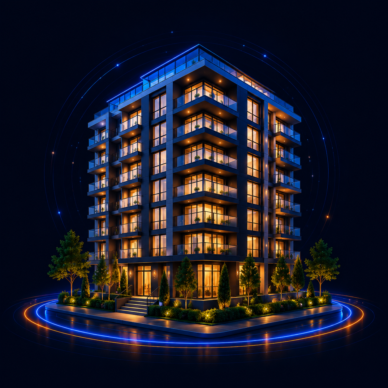 Modern apartman